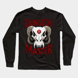 Dragon Skull Dungeon Master Long Sleeve T-Shirt